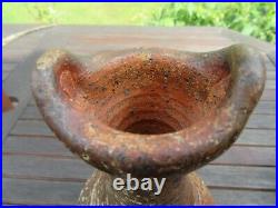 Ruthanne Tudball Rare Early Soda Glazed Aletered Large Stoneware Vase
