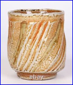 Ruthanne Tudball Soda Glazed Studio Pottery Yunomi Drinking Vessel