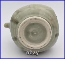 Saly Dawson Studio Pottery Celadon Glaze Teapot 20th Century