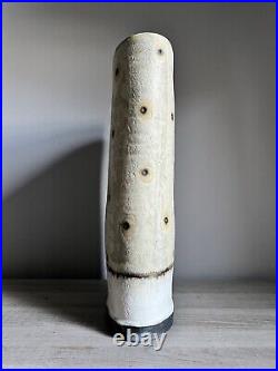 Sam Hall Studio Pottery Vase Signed Gaolyard Studios St Ives