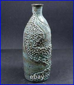 Santa Barbara Studio Art Hand Thrown Pottery 10 3/8 Vase SFSU cash 4 school