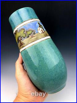 Sassafrass Pottery by Sarah Moore Cottage in the Woods Vase 2008 Pasadena CA