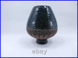 Scandinavian Vase, Studio Handcrafted Art Pottery, made in Sweden, Marked