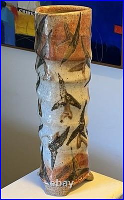 Sequoia Miller Handmade Pottery Vase Studio Pottery-12.5 in tall