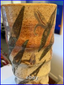 Sequoia Miller Handmade Pottery Vase Studio Pottery-12.5 in tall