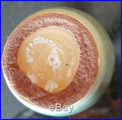 Shearwater Art Pottery Vase. 1930-1940's Drip Glaze