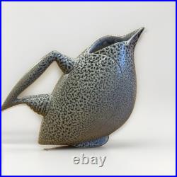 Signed Anthony Theakston studio pottery ceramic bird sculpture