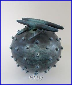 Signed Artisan Pottery Decorative Vessel/Vase 7.5