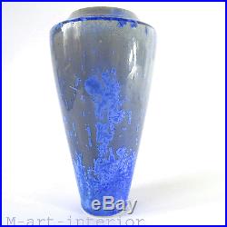 Signierte Studio Keramik Vase Kristall-Glasur Worpswede Art Pottery vintage