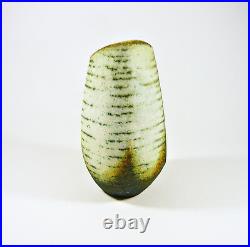 Simo Agoston (1925-2011) Grey Brutalist Retro Vase 8, MID Century Art Pottery