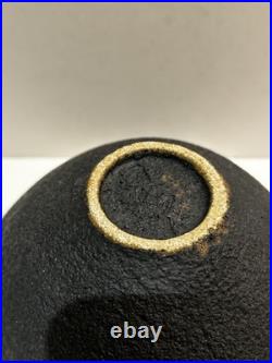 Sotis Filippides Lovely Volcanic Black Bowl Studio Pottery