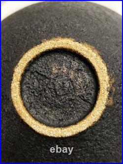 Sotis Filippides Lovely Volcanic Black Bowl Studio Pottery Sotis Filippides Lovely Volcanic Black Bowl Studio Pottery