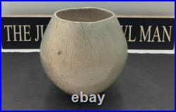 Stephen Murfitt Rake Pottery With Blue And Blush Glaze Vessel 16cm Stephen Murfitt Rake Pottery With Blue And Blush Glaze Vessel 16cm