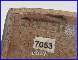 Steve Mills Bath Studio Pottery Stoneware Slab Vase 20th Century