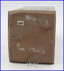 Steve Mills Bath Studio Pottery Stoneware Slab Vase 20th Century