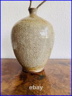 Studio Ceramic Vase Claus Tittmann Mid Century Modern German Pottery