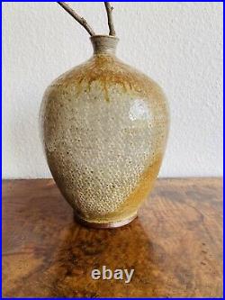 Studio Ceramic Vase Claus Tittmann Mid Century Modern German Pottery