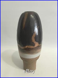 Studio Keramik Vase 28,8cm signiert Art Pottery Krüger Top Qualität