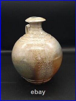 Studio Pottery Barry Huggett Salt Glazed Vase