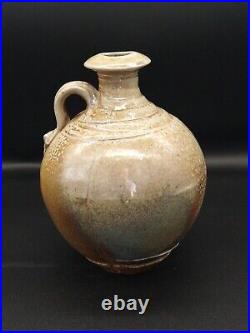 Studio Pottery Barry Huggett Salt Glazed Vase