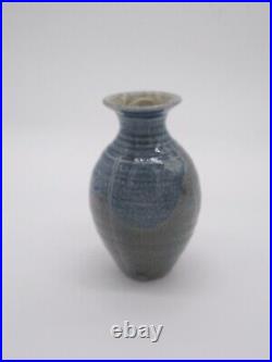 Studio Pottery, Barry Huggett, Truro Pottery Salt Glazed Vase