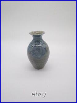 Studio Pottery, Barry Huggett, Truro Pottery Salt Glazed Vase