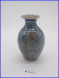 Studio Pottery, Barry Huggett, Truro Pottery Salt Glazed Vase