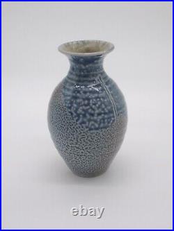 Studio Pottery, Barry Huggett, Truro Pottery Salt Glazed Vase