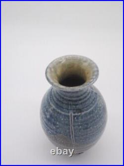 Studio Pottery, Barry Huggett, Truro Pottery Salt Glazed Vase