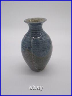 Studio Pottery, Barry Huggett, Truro Pottery Salt Glazed Vase