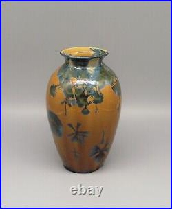 Studio Pottery Crystaline Glaze Vase By Julie Brooke The Scottish Potter