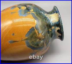 Studio Pottery Crystaline Glaze Vase By Julie Brooke The Scottish Potter