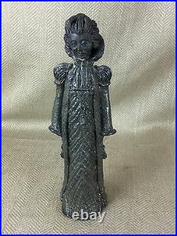 Studio Pottery Figure Figurine Queen Lady Girl Statue Hand Made Signed Art