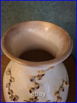 Studio Pottery Red x Mark Pink to Cream Glazed Ceramic Vase