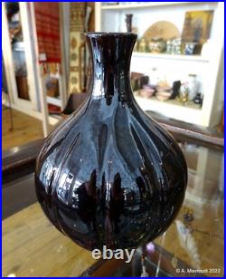 Studio Pottery Russell Akerman Vases Earth Glazes Signed Collection of 4