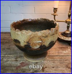 Studio Pottery Stoneware Planter Mid 20th Century Studio Pottery Stoneware Planter Mid 20th Century