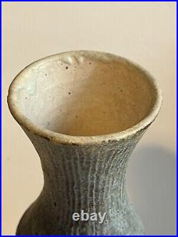 Studio Pottery Tall Vase By Alan Wallwork Forest Hill Studio Rie / Leach Era