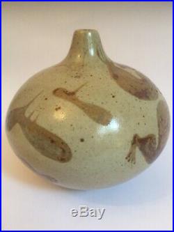 Studio Pottery Vase By Waistel Cooper (1921-2003) Rare Early Vase C1955