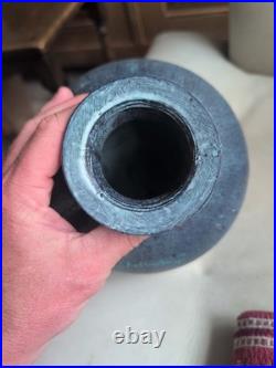 Studio Pottery Vase Signed. French