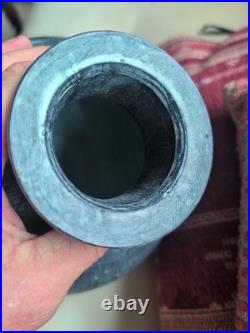 Studio Pottery Vase Signed. French