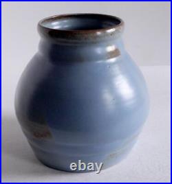 Studio Pottery Vase (willem Coenraad Brouwer Aardewerk) Made In Holland