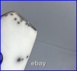 Studio Pottery sculptural raku vase by Helen Rondell British Studio ceramicist