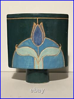 Studio Spade Vase Inscribed JC Mark