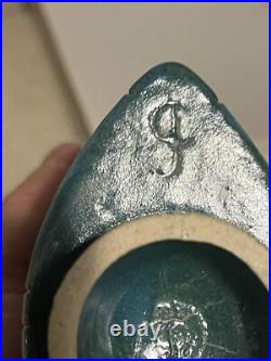Studio Spade Vase Inscribed JC Mark