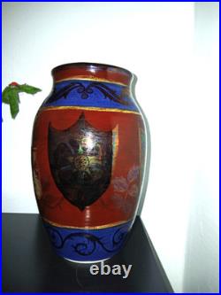 Studio pottery lustre vase by Brett James