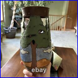 Studio pottery vase by IntotheWoodspottery Barbara Wilcop (Arts and Crafts) Studio pottery vase by IntotheWoodspottery Barbara Wilcop (Arts and Crafts)