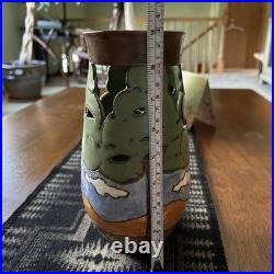 Studio pottery vase by IntotheWoodspottery Barbara Wilcop (Arts and Crafts) Studio pottery vase by IntotheWoodspottery Barbara Wilcop (Arts and Crafts)