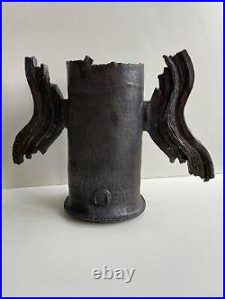 Stunning Colin Pearson Winged Studio Pottery Vase