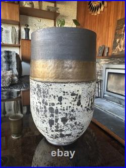 Stunning Early Sam Hall Very Large Studio Pottery Ceramic Vase Stunning Early Sam Hall Very Large Studio Pottery Ceramic Vase