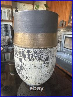 Stunning Early Sam Hall Very Large Studio Pottery Ceramic Vase Stunning Early Sam Hall Very Large Studio Pottery Ceramic Vase
